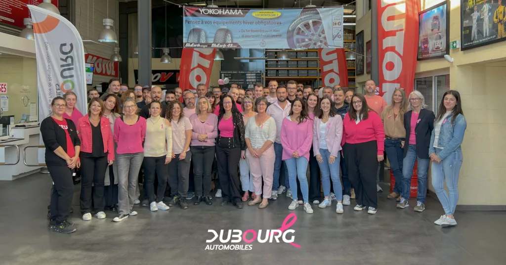 🎀Octobre Rose : une journée en rose chez DUBOURG GROUPE